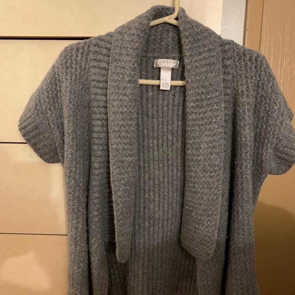 Warm Grey Wool Tunic